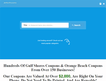 Tablet Screenshot of gulfcoastdiscounts.com